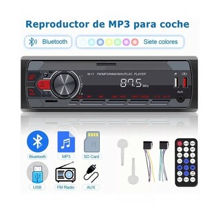 Foto 2 | Auto Estéreo Eo Safe Imports Esi-6181 Reproductor MP3 Radio Negro