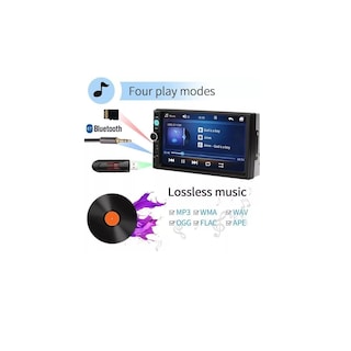 Foto 3 | Estéreo Pantalla Táctil 7 Pulgadas Bluetooth Eo Safe Imports Esi-6182 color Negro
