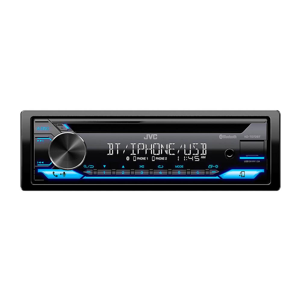 Autoestéreo Jvc Kd-td72bt 1 Din Cd Usb Bt Aux Fm