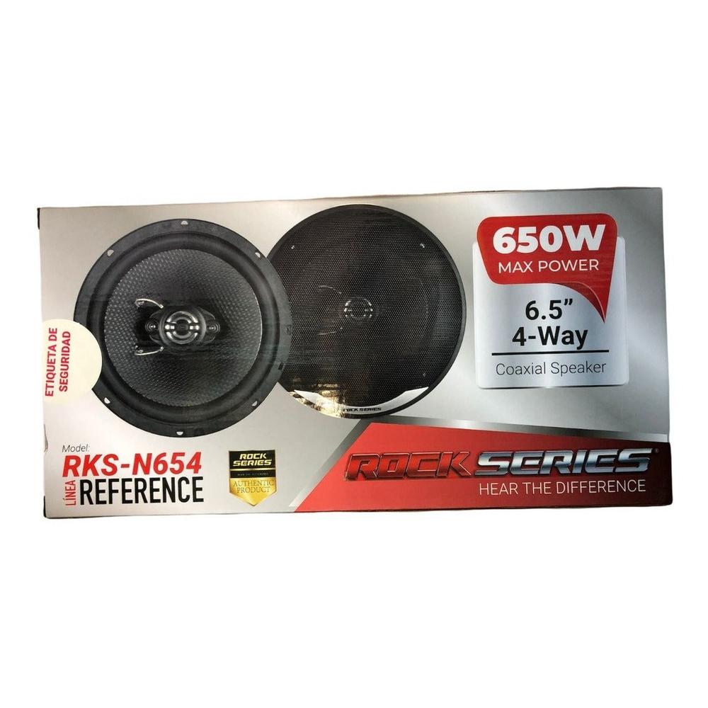 Foto 8 | Bocinas Coaxiales Rock Series Rks-n654 650 Watts 6.5 Pulgadas 4 Ohms 65 Watts Rms 4 Vías Reference S