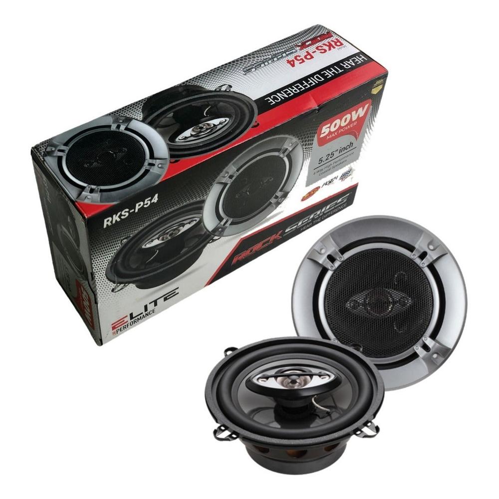 Bocinas Coaxiales Rock Series Rks-p54 180 Watts 5.25 Pulgadas 4 Vías $639