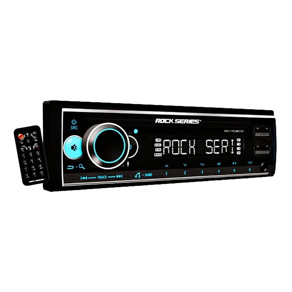 Foto 4 pulgar | Estéreo 1 Din Rock Series Rks-premierx1 50 Watts X 4 App Bluetooth 2 Puertos Usb Aux