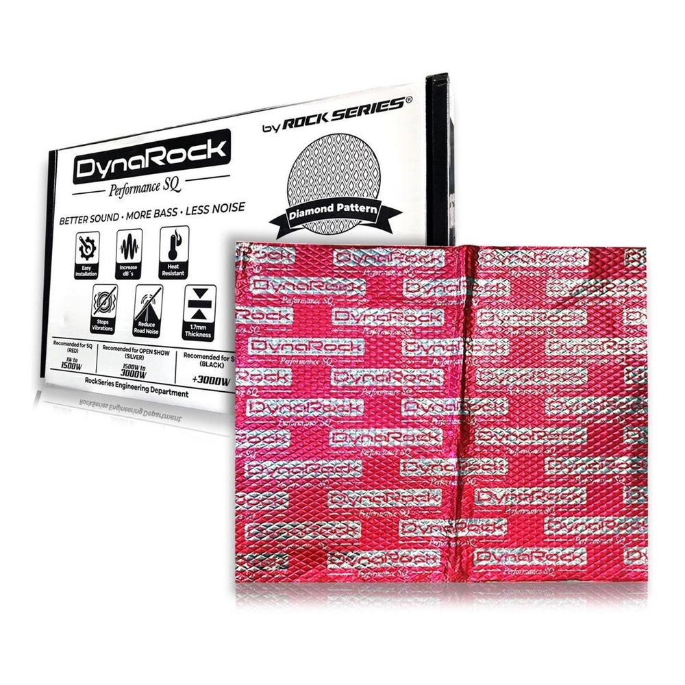 Insonorizante para Auto Rock Series Dynarock-sq Diamond 6 Hojas