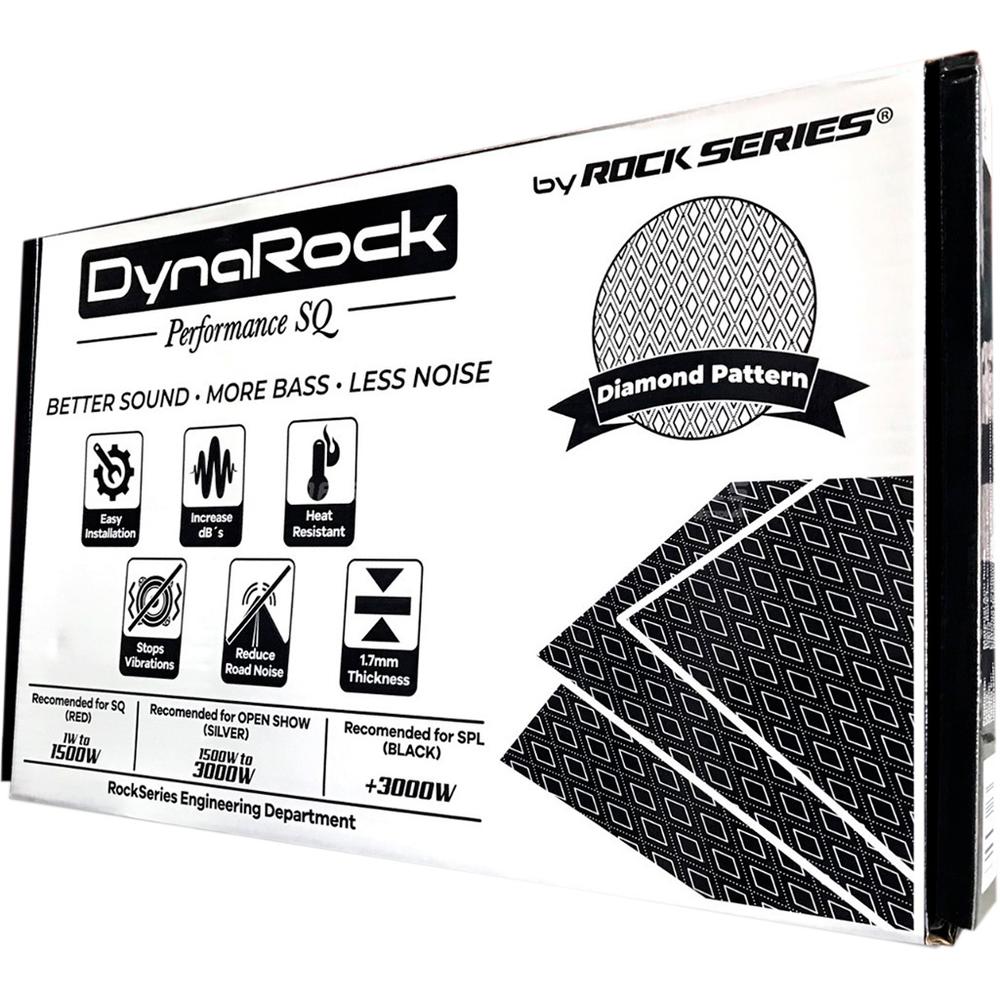 Foto 7 | Insonorizante para Auto Rock Series Dynarock-sq Diamond 6 Hojas