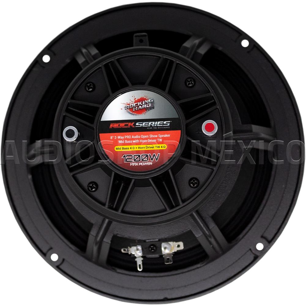 Foto 7 pulgar | Medio Rango con Driver para Open Show Rock Series Rks-r80ost 1200 Watts 8'' 4 Ohms