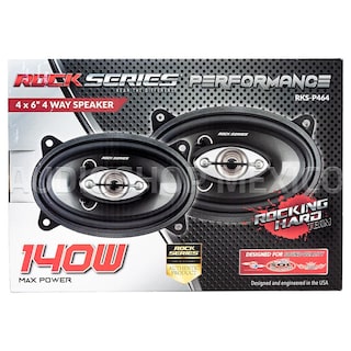 Foto 7 | Bocinas Coaxiales Rock Series Rks-p464 120 Watts 4x6 Pulgadas Chevy Spark