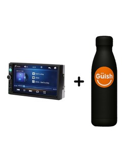 Foto 1 | Estéreo Para Auto Con Cámara + Gratis Termo Güish De Regalo