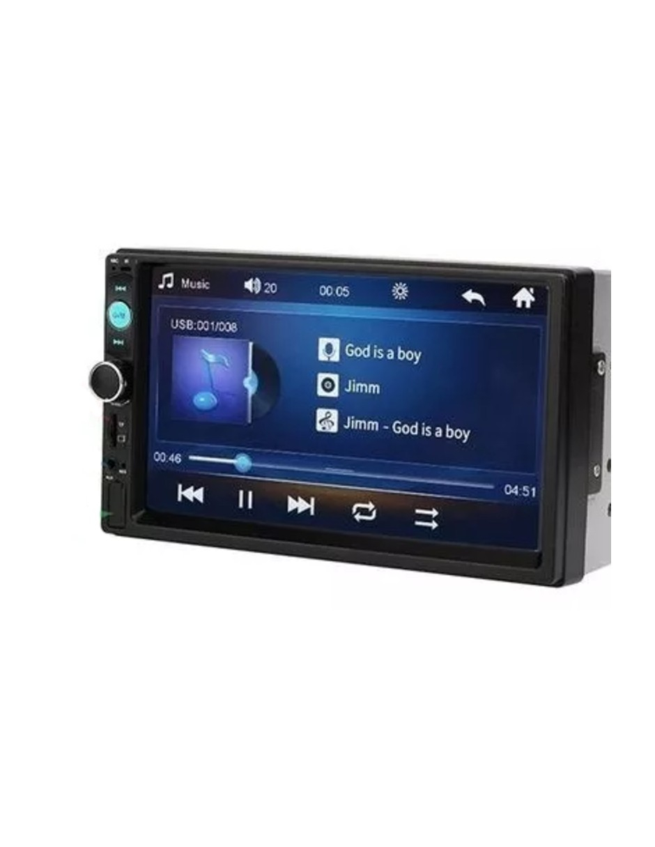 Foto 3 pulgar | Estéreo Para Auto Con Cámara + Gratis Termo Güish De Regalo