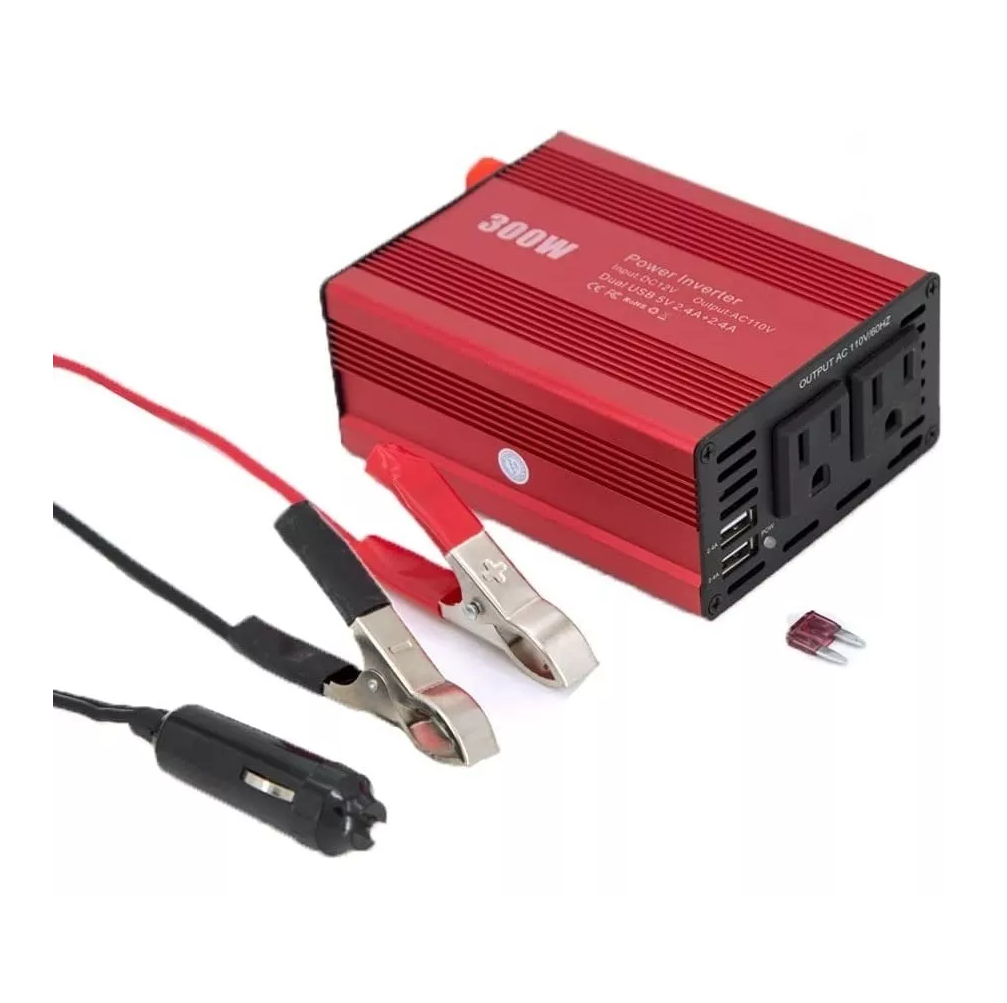 Foto 3 | Inversor de Potencia de 300w Usb/ca para Auto