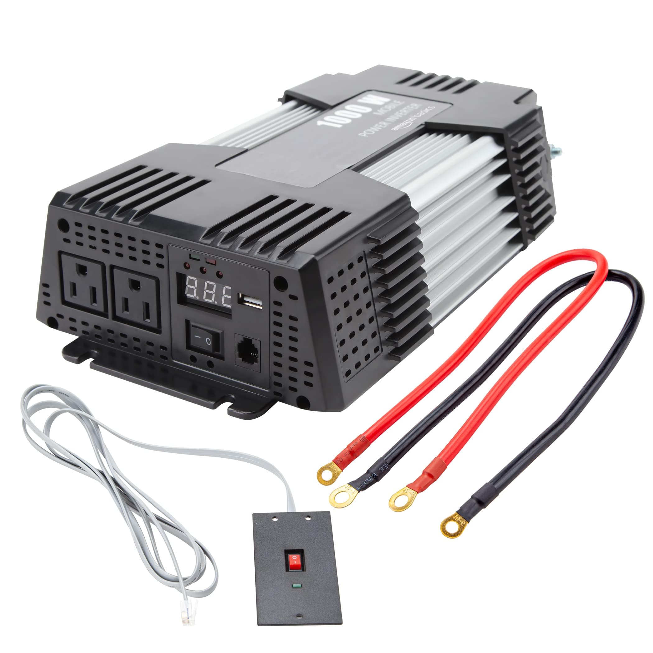 Foto 2 pulgar | Inversor de Corriente para Coche 1000 W 12 V A 110 V 1000 W - Venta Internacional