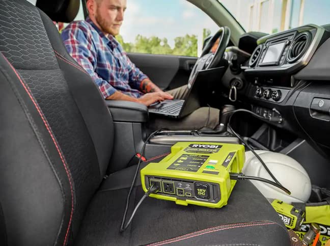 Foto 6 pulgar | Inversor de Corriente Ryobi One+ 18v 800w con Dos Puertos Usb Ryi8030avnm - Venta Internacional