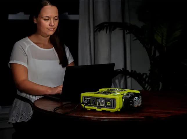 Foto 8 pulgar | Inversor de Corriente Ryobi One+ 18v 800w con Dos Puertos Usb Ryi8030avnm - Venta Internacional