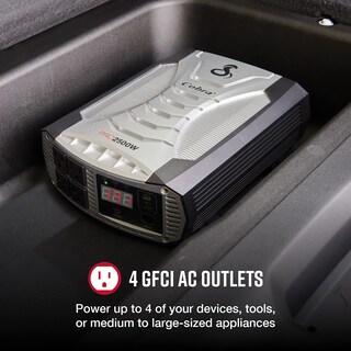 Foto 3 | Inversor De Corriente Cobra Pro 2500w Portátil, 4 Salidas Ac, 2 Usb - Venta Internacional.