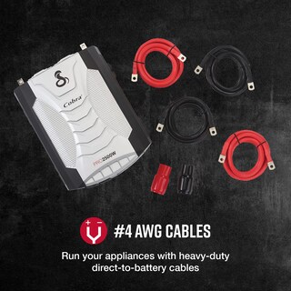 Foto 5 | Inversor De Corriente Cobra Pro 2500w Portátil, 4 Salidas Ac, 2 Usb - Venta Internacional.