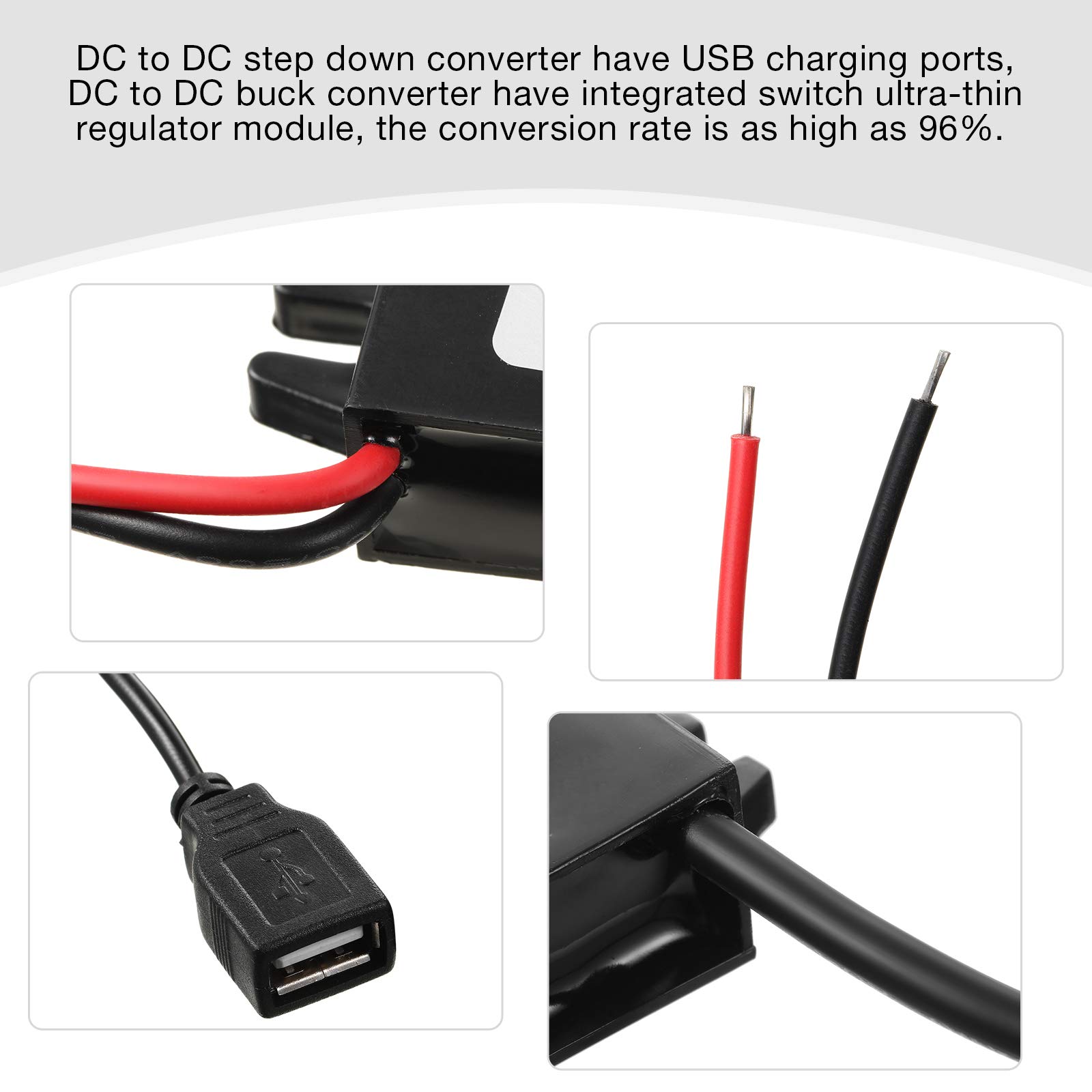 Foto 3 pulgar | Convertidor Dc Buck De 12 V A 5 V, 3 A, 15 W Con Salida Usb - Venta Internacional.