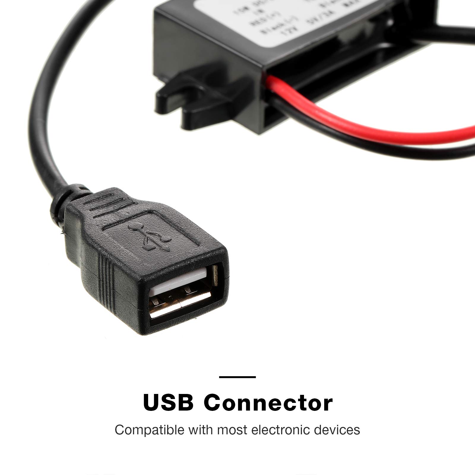 Foto 5 pulgar | Convertidor Dc Buck De 12 V A 5 V, 3 A, 15 W Con Salida Usb - Venta Internacional.