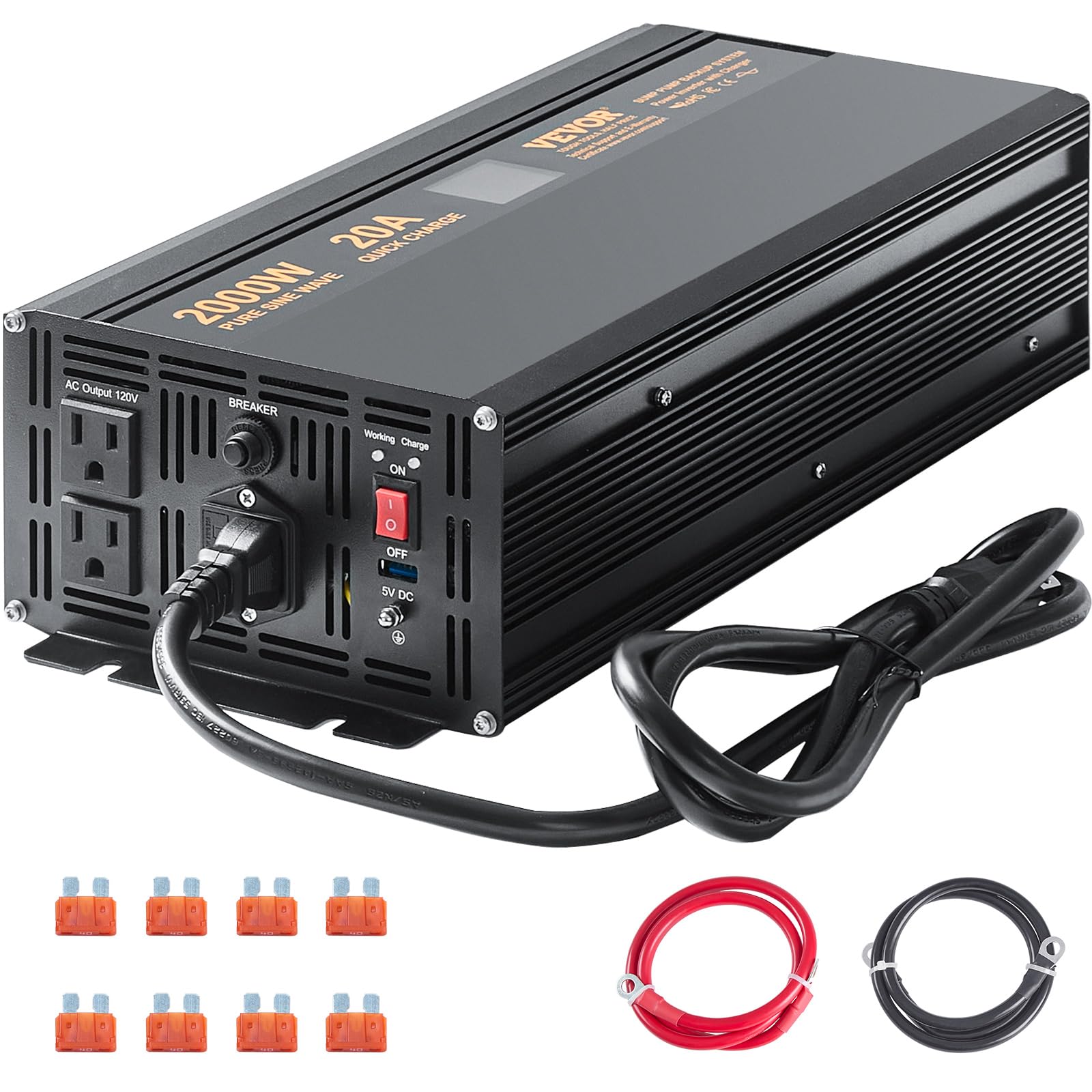 Foto 2 pulgar | Batería De Respaldo Para Bomba De Sumidero Vevor 2000w Con Pantalla Lcd 2000w - Venta Internacional.