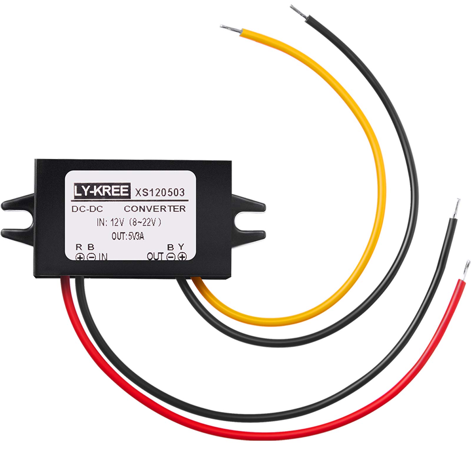 Foto 2 pulgar | Convertidor Dc De 12 V A 5 V, 3 A, 15 W, Módulo Buck, Adaptador De Corriente Para Automóvil - Venta Internacional.