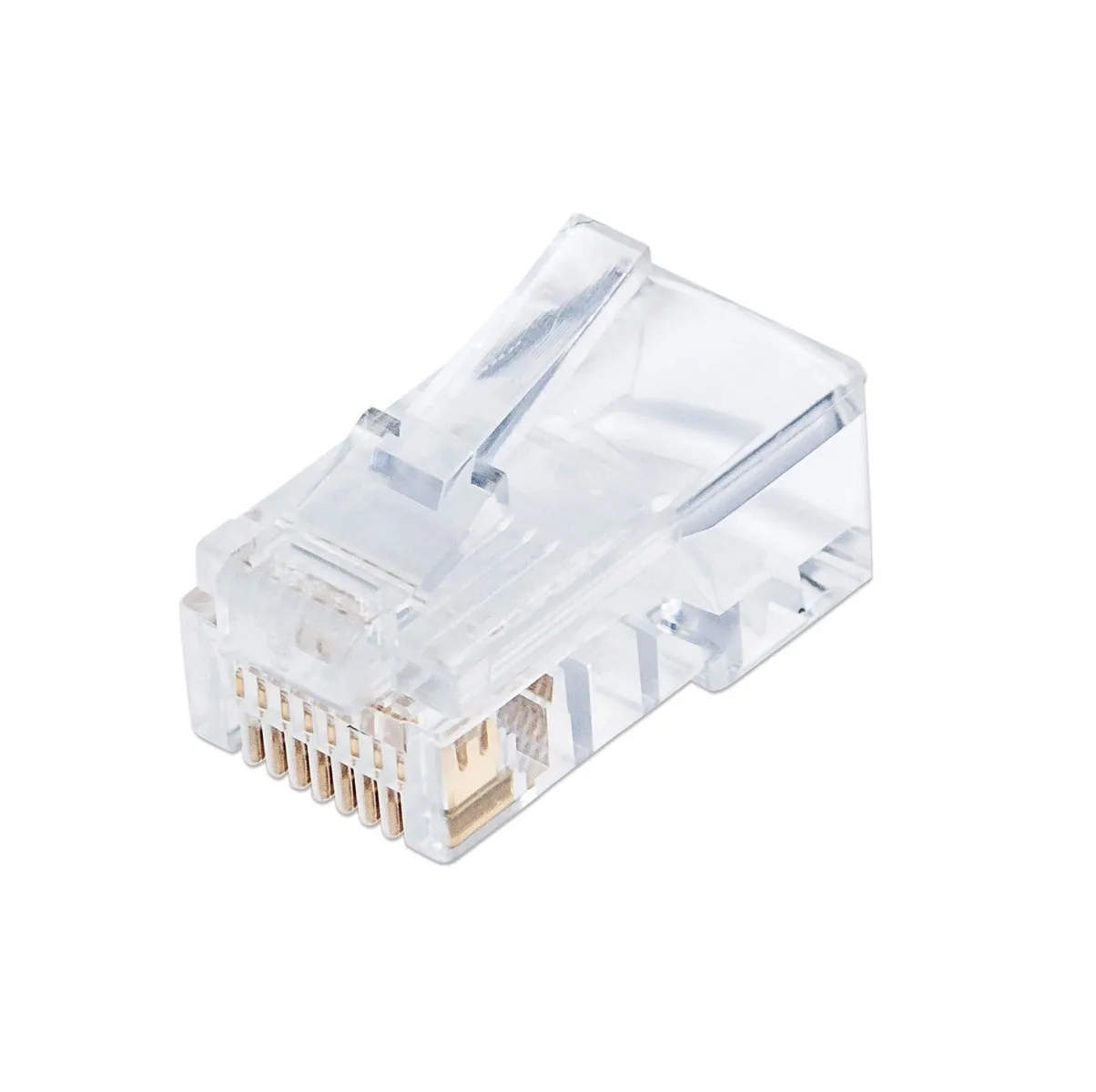 Foto 2 pulgar | Kit con 100 Conectores Eo Safe Imports ESI-550 color Transparente RJ-45