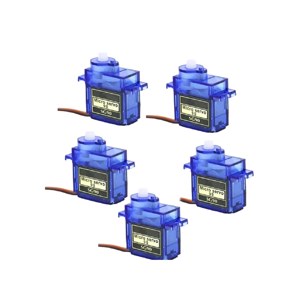 Servomotor Micro Sg90 1.6kg Servo Motor Arduino Pic 5 piezas