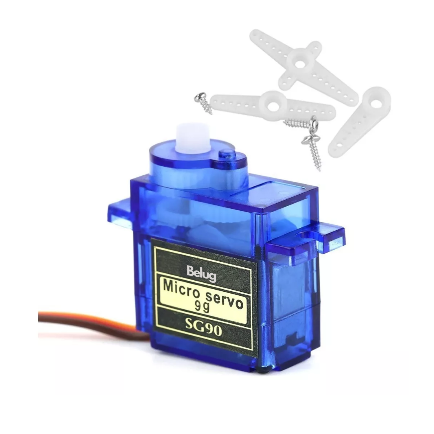Foto 4 pulgar | Servomotor Micro Sg90 1.6kg Servo Motor Arduino Pic 5 Pzs, Belug Azul