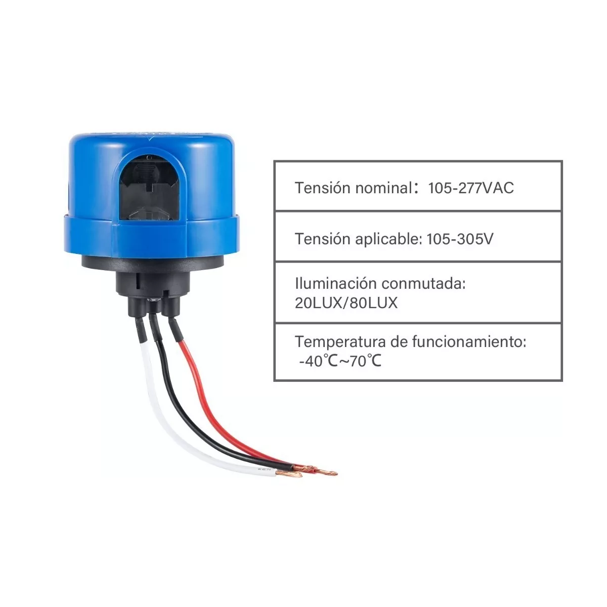 Foto 2 | Fotocelda para Exterior Eo Safe Imports 110v - 240v 1300w  Azul