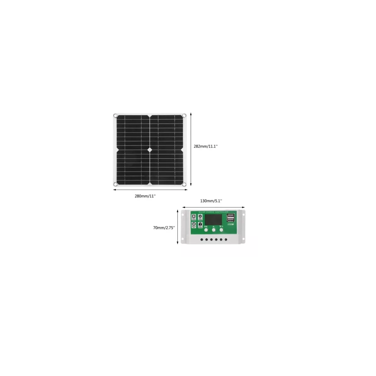 Foto 4 pulgar | Kits De Paneles Solares Eo Safe Imports Esi-13256 Negro