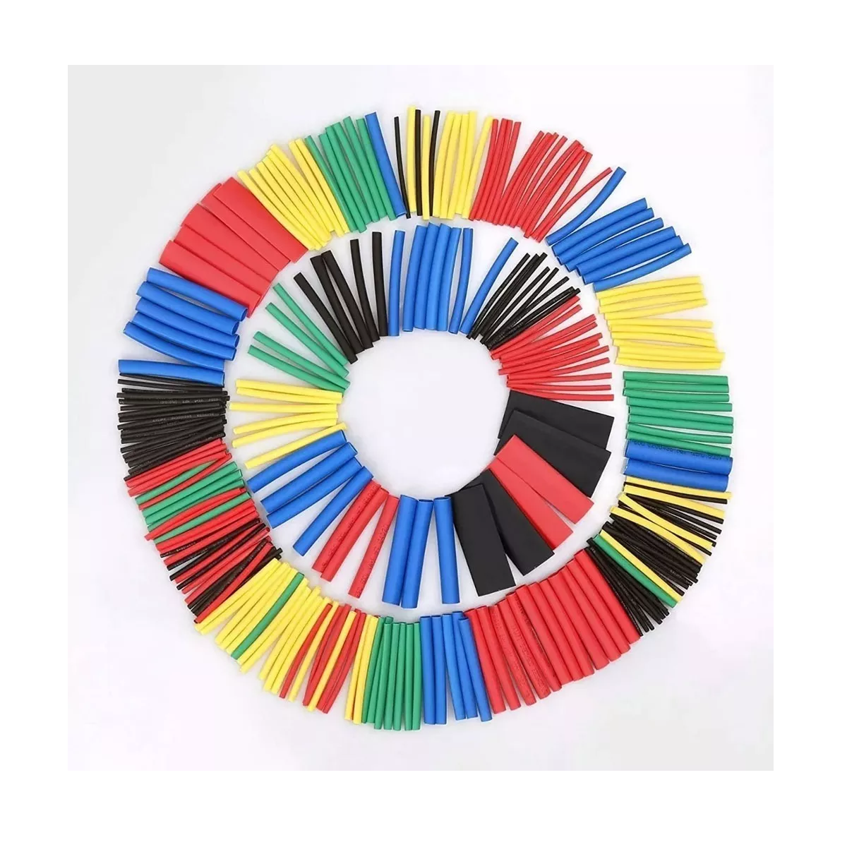 Foto 5 pulgar | Kit de Tubo Termoretractil Termofil 12 Tamaños 800 pcs Multicolor