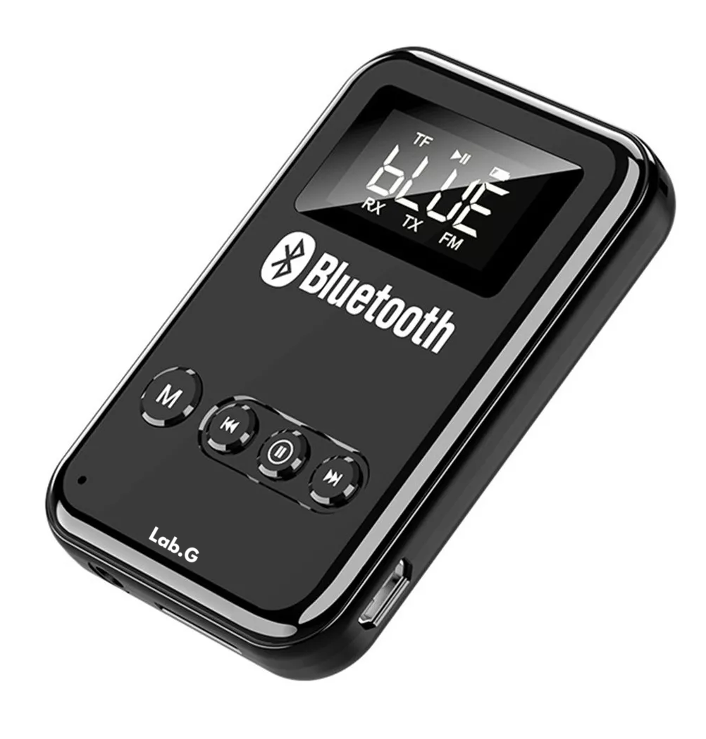 Foto 1 | Transmisor/receptor Lcd Bluetooth Lab.g 5.0 Para Pc, Tv, Altavoces Negro