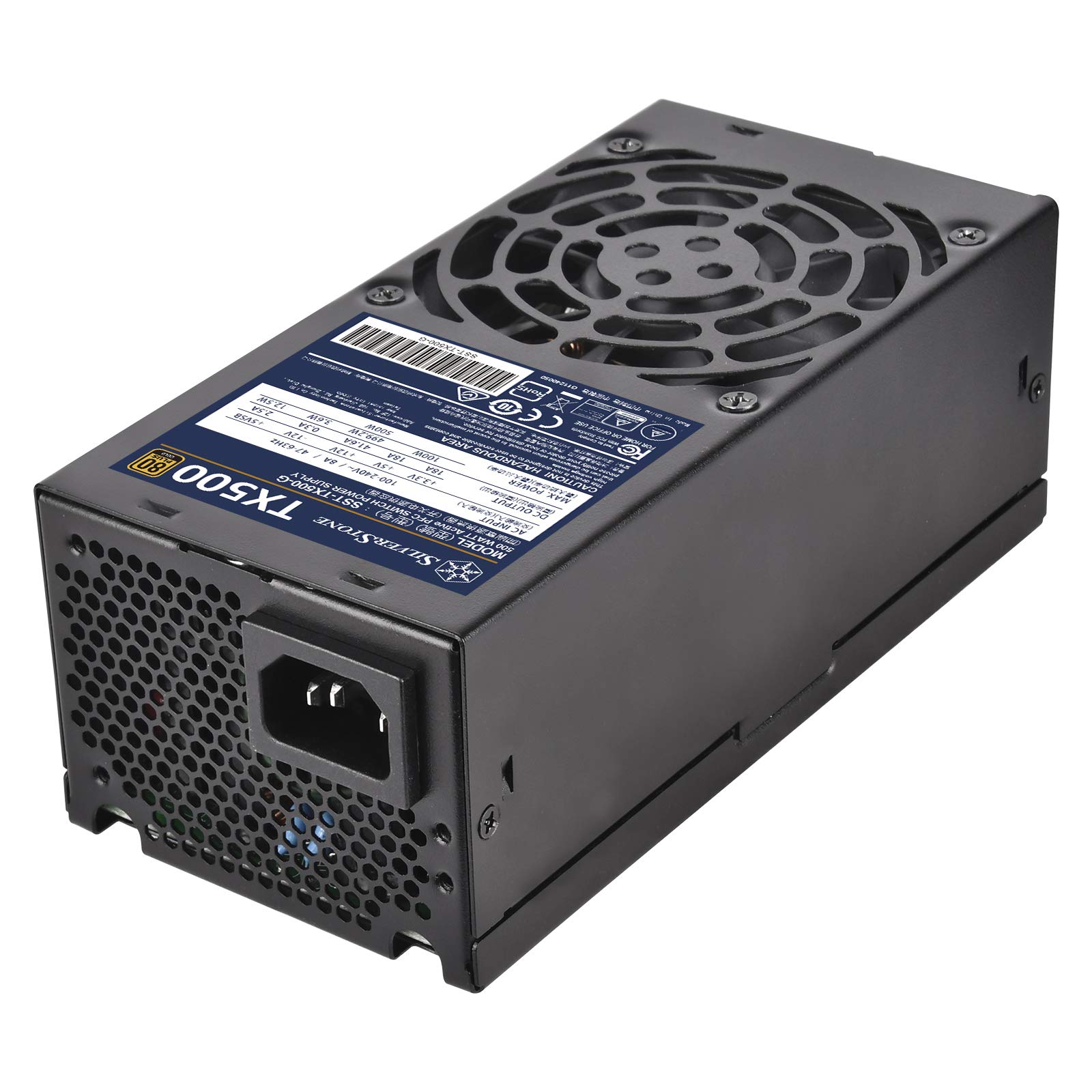 Foto 1 | Fuente De Alimentación Silverstone Technology 500w 80 Plus Gold Tx500-g