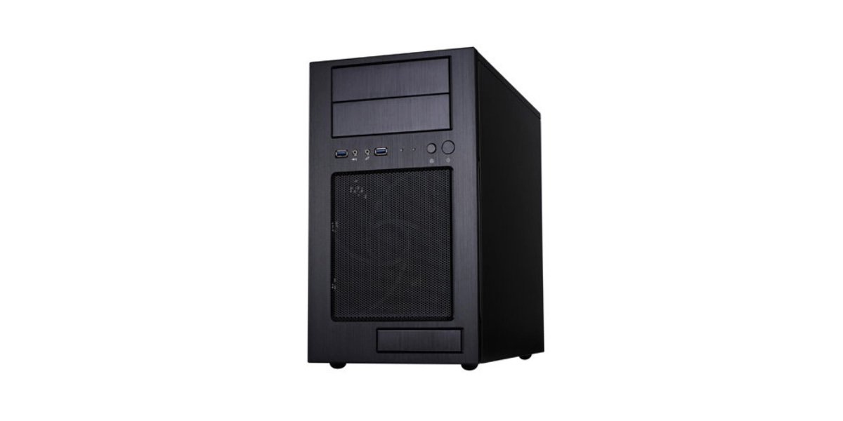 Foto 2 pulgar | Funda Para Ordenador Silverstone Tek Tj08b-e Micro-atx/mini-dtx/mini-itx