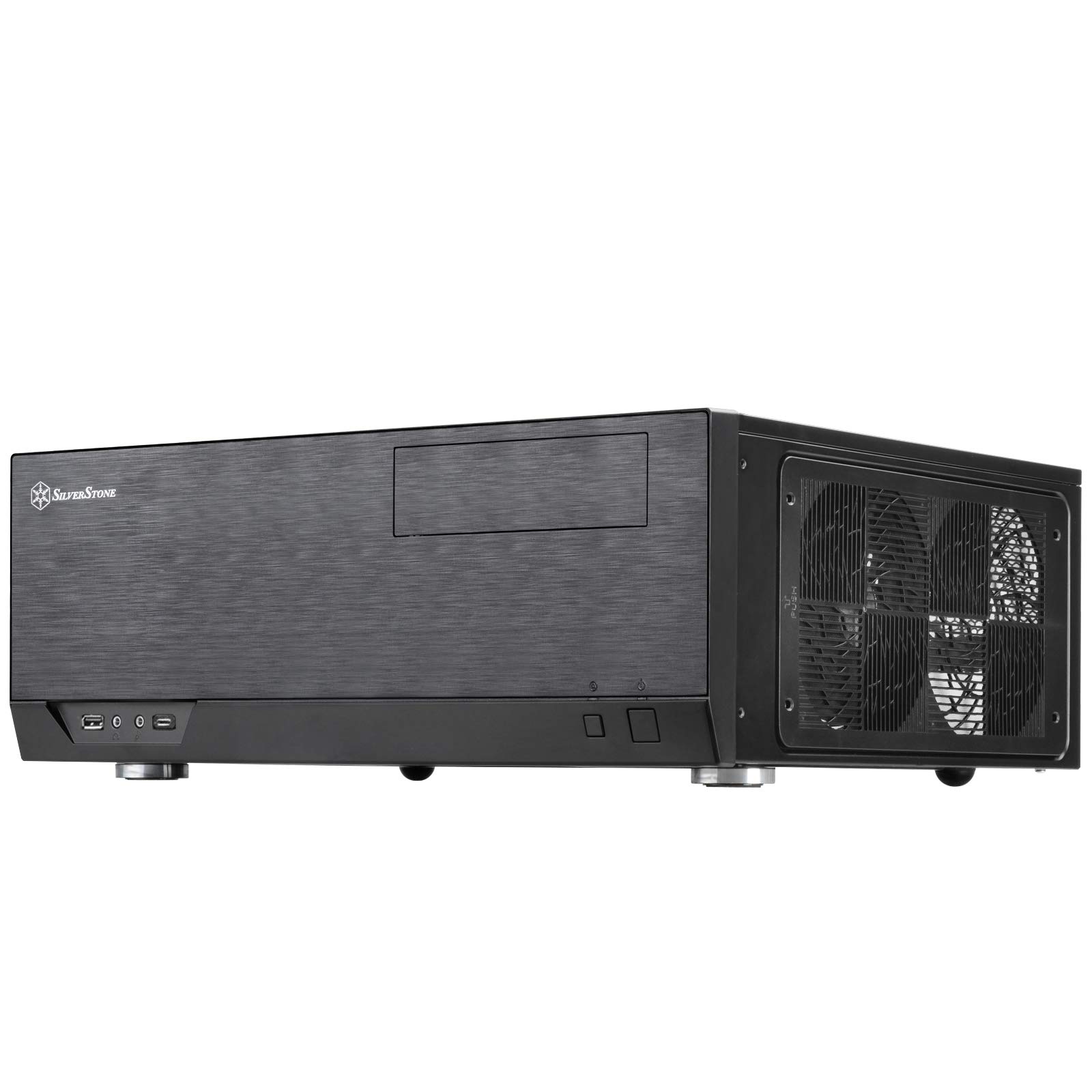 Foto 2 pulgar | Maletín Para Ordenador Silverstone Technology Sst-gd09b-c Htpc Atx/micro-atx Con Usb Tipo C