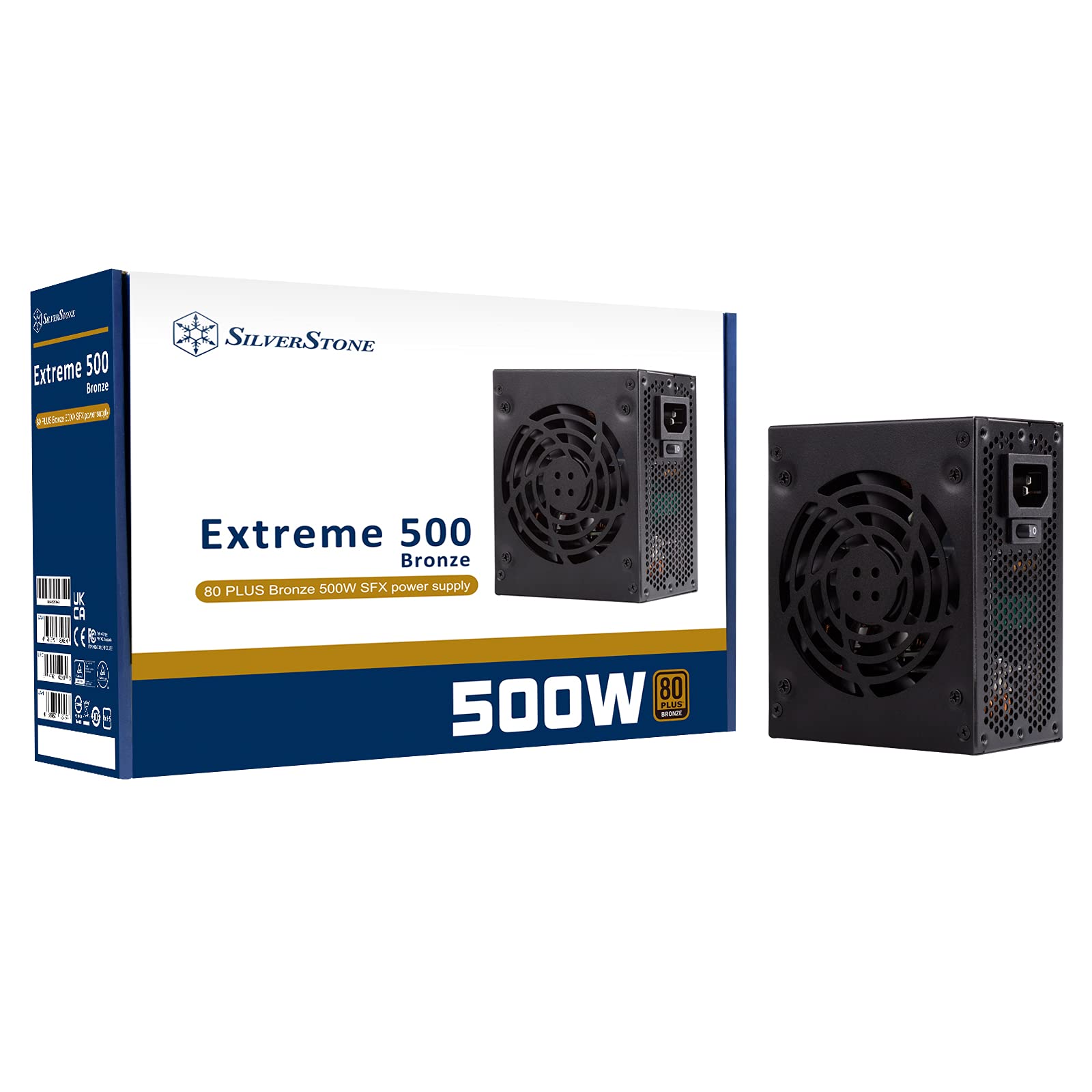 Foto 1 | Fuente De Alimentación Silverstone Extreme 500 Bronze 80 Plus 500w