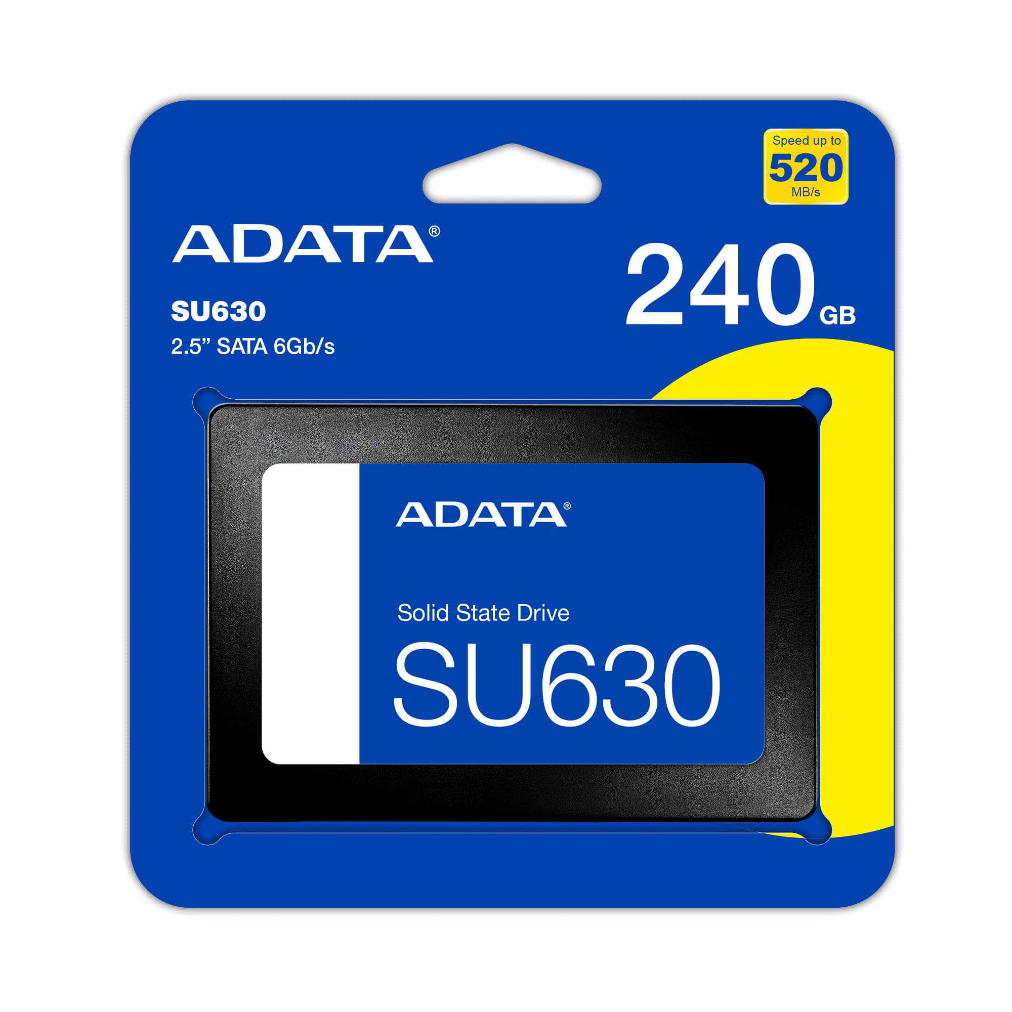 Foto 5 pulgar | Disco Duro Solido Adata Su630 240Gb 2.5" Sata 3 520/450Mbs color Negro