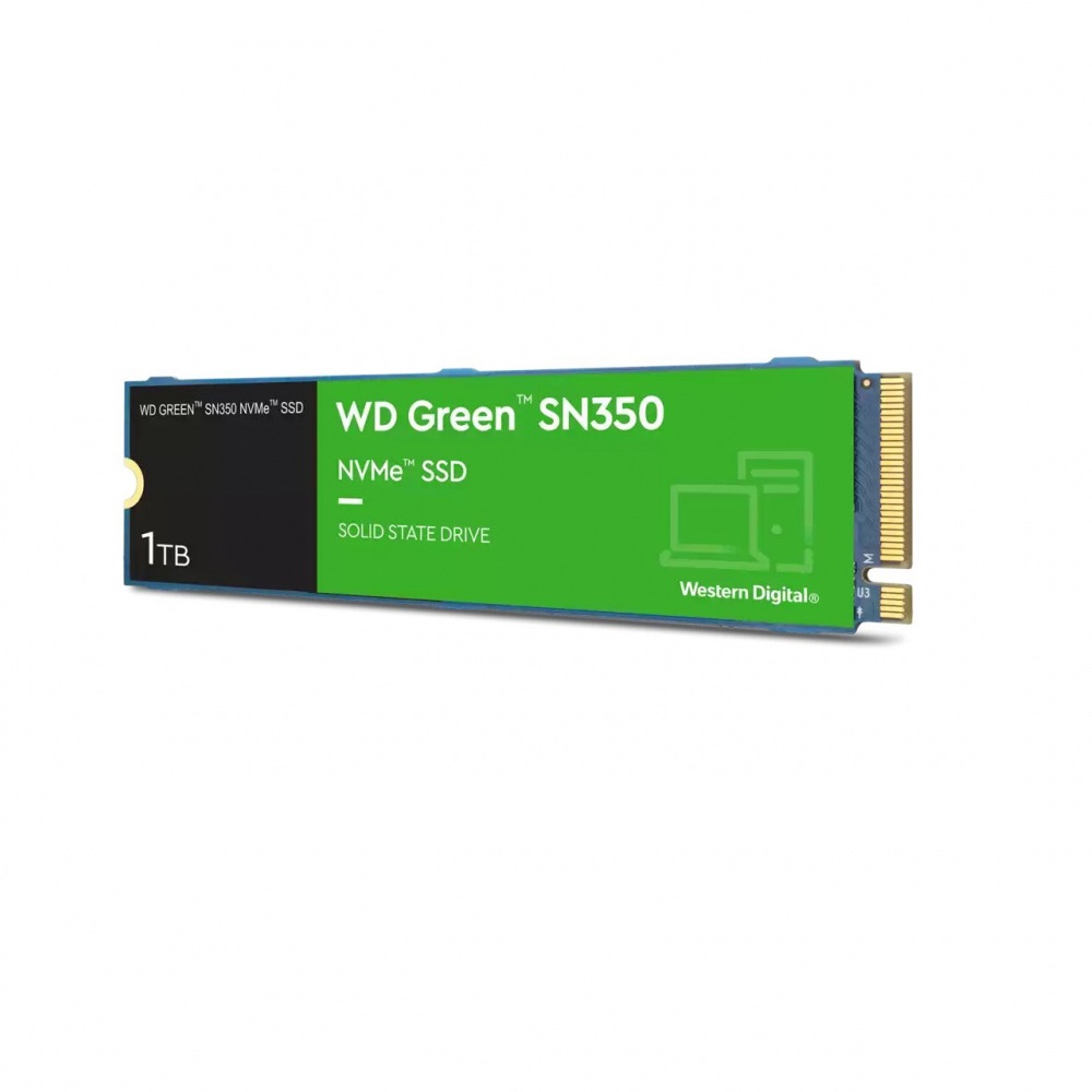 Foto 2 pulgar | Unidad Ssd M.2 Wd Sn350 1tb Wds100t3g0c Green Pcie Nvme color Verde