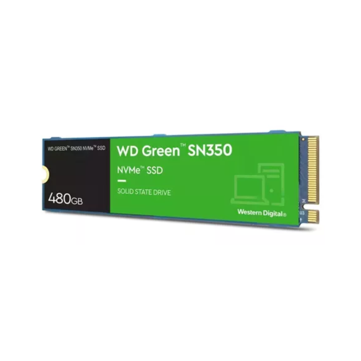 Foto 3 pulgar | Unidad Ssd M.2 Wd Sn350 1tb Wds100t3g0c Green Pcie Nvme color Verde