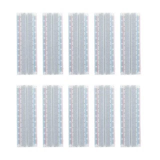 Foto 1 | 10 Piezas Protoboard 830 Puntos Eo Safe Imports Esi-16201 Blanco
