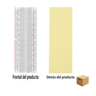 Foto 3 | Protoboard 830 Puntos, Mb-102 Proto Arduino 10 Piezas, Belug Blanco
