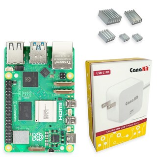 Foto 1 | Kit Básico Canakit Para Raspberry Pi 5 De 8 Gb De Ram Con Fuente De Alimentación - Venta Internacional.