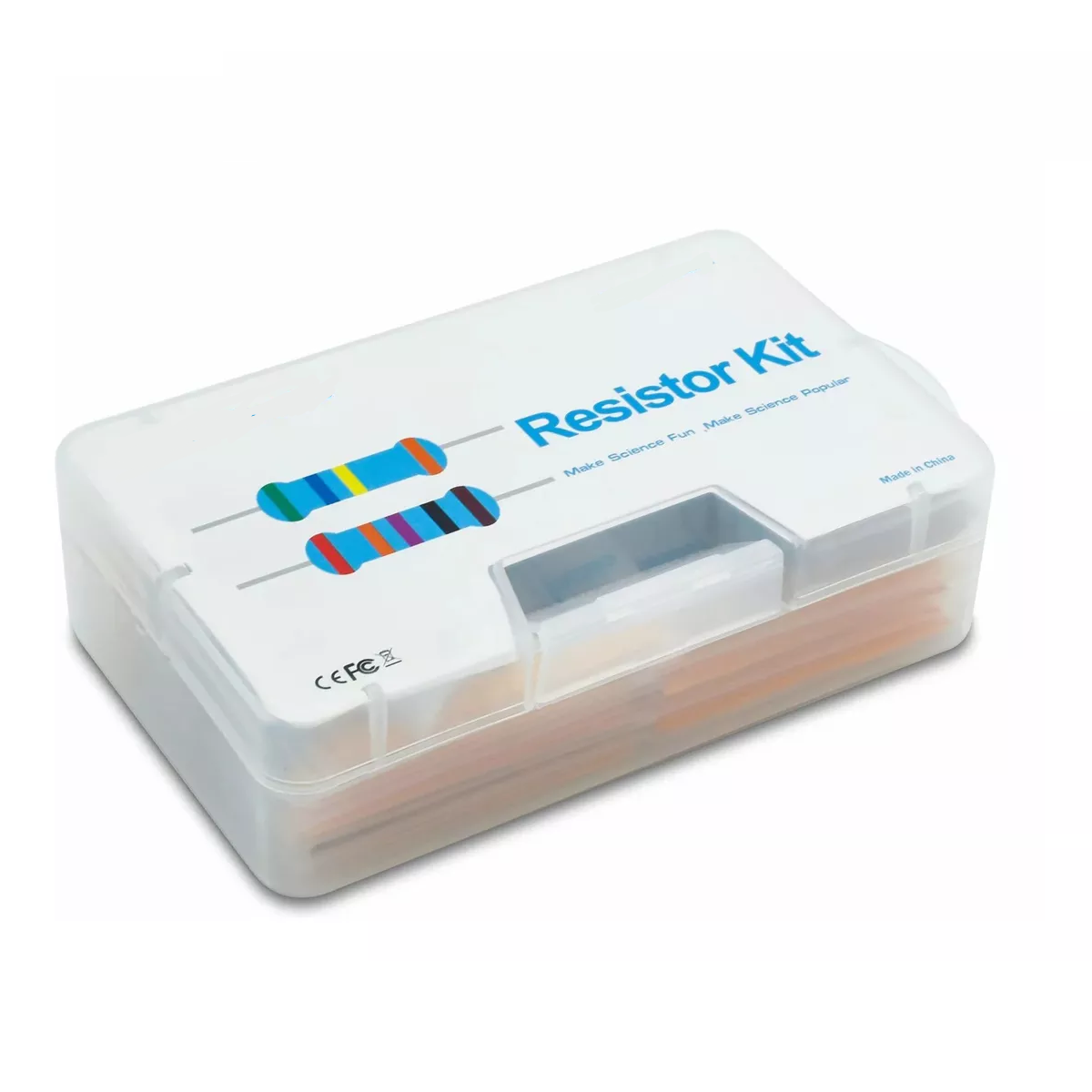 Foto 3 | Kit de Resistores Eo Safe Imports ESI-8674 Multicolor 650 Piezas 22 Valores 1% 1/4w