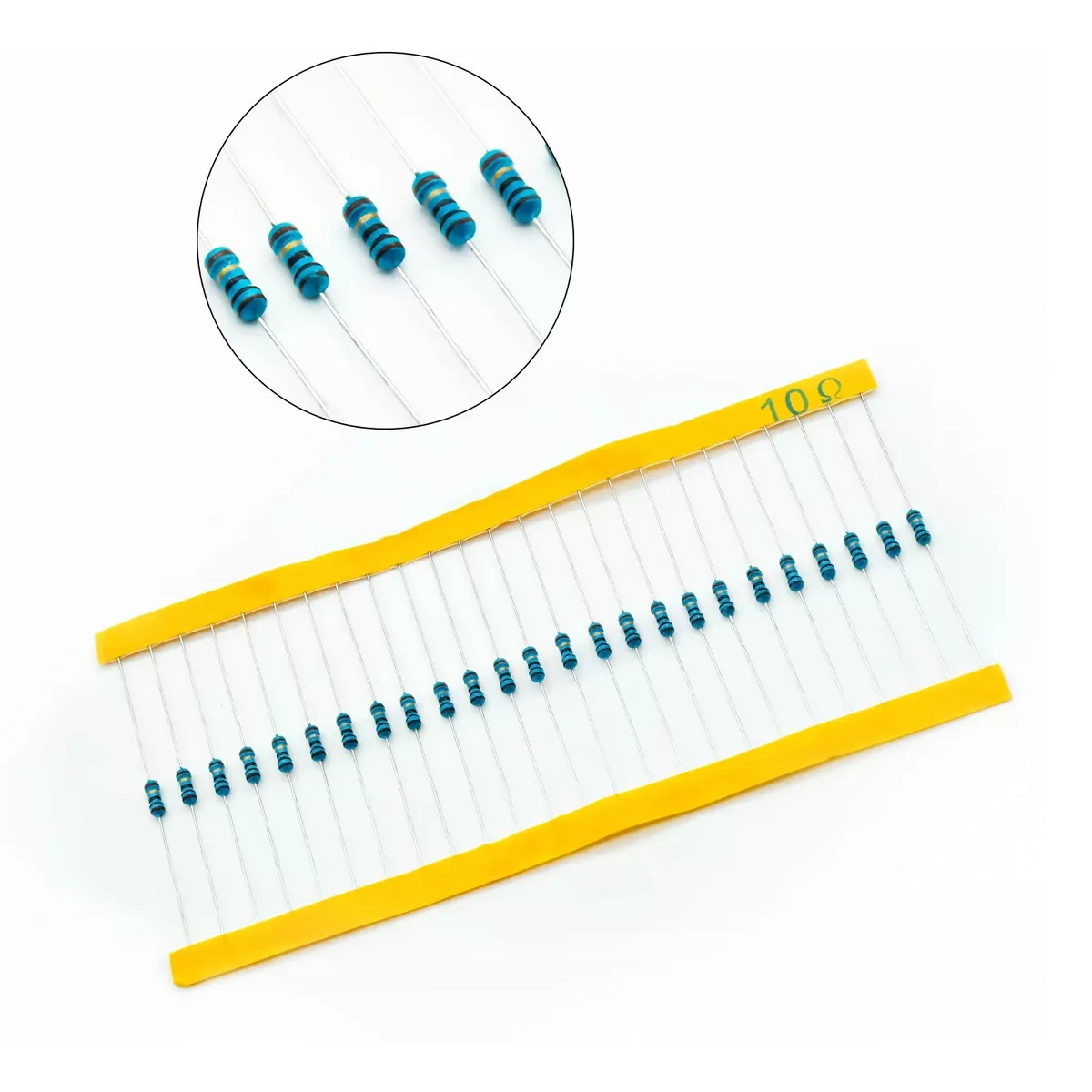 Foto 4 | Kit de Resistores Eo Safe Imports ESI-8674 Multicolor 650 Piezas 22 Valores 1% 1/4w