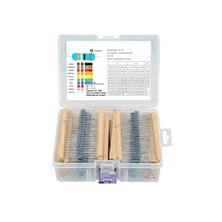 Foto 1 | Kit Resistencias 3120 Pzs 156 Valores 1/4w 1% En Caja Eo Safe Imports Esi-16513 Multicolor