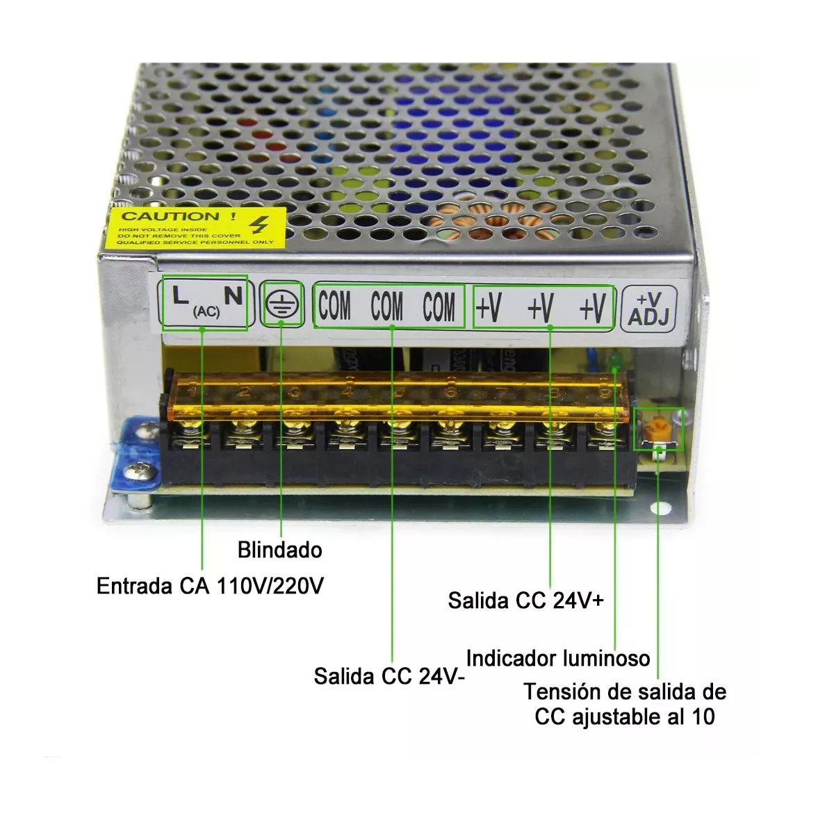 Foto 2 | Fuente Conmutada De Alimentación Equipo Industrial Eo Safe Imports  Esi-16199 Blanco