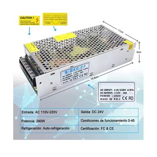 Foto 3 | Fuente Conmutada De Alimentación Equipo Industrial Eo Safe Imports Esi-16199 Blanco