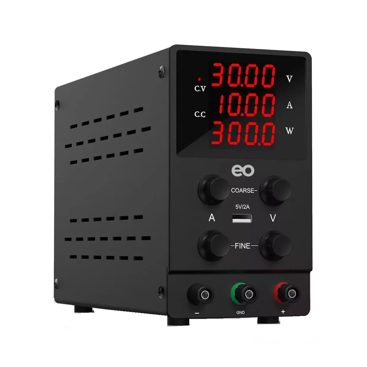 Foto 1 | Fuente De Alimentación Regulada Dc 0-30v 0-10a Eo Safe Imports Esi-10755-1 Negro