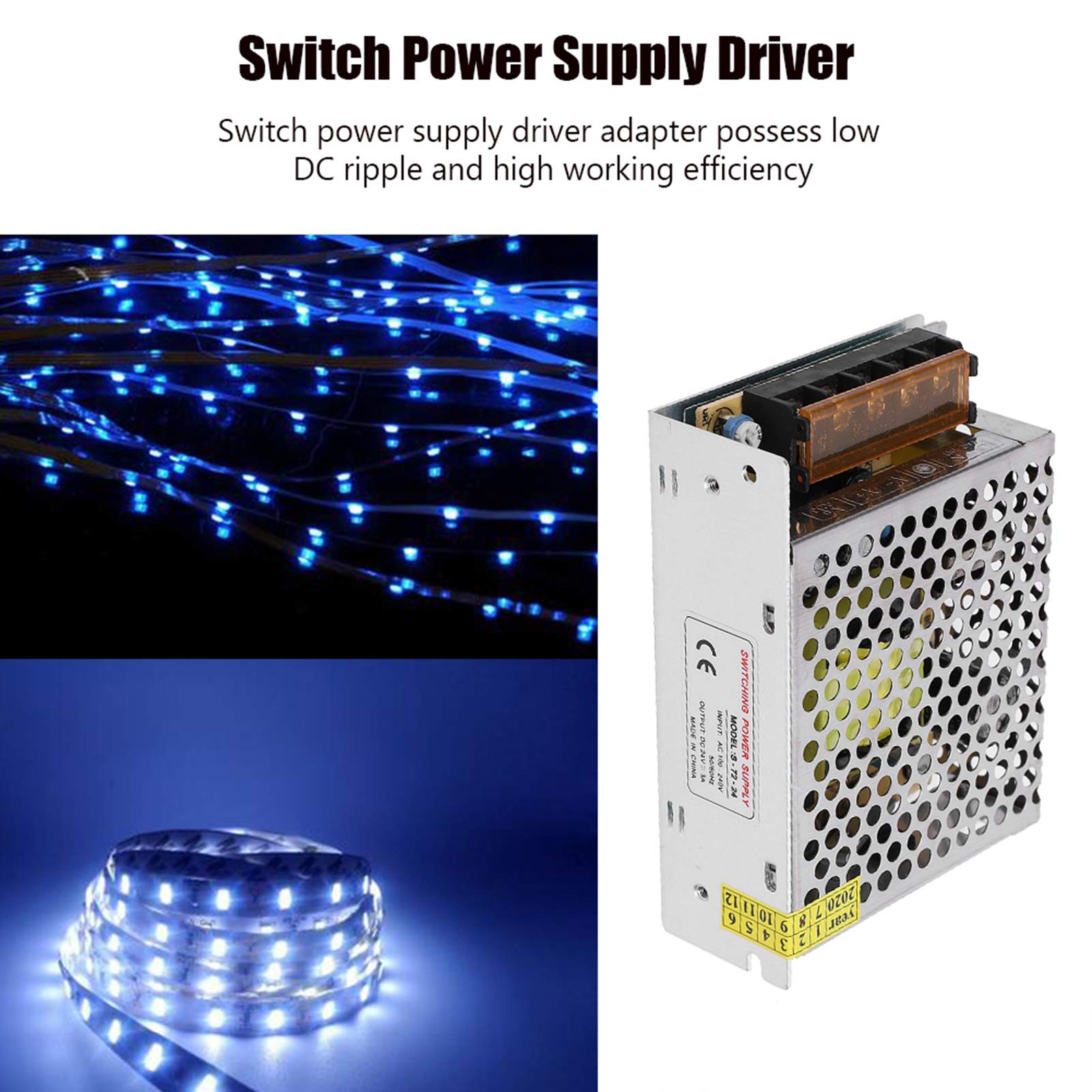 Foto 4 pulgar | Conmutador De Fuente De Alimentación Hilitand Dc24v 3a 72w Para Led - Venta Internacional.
