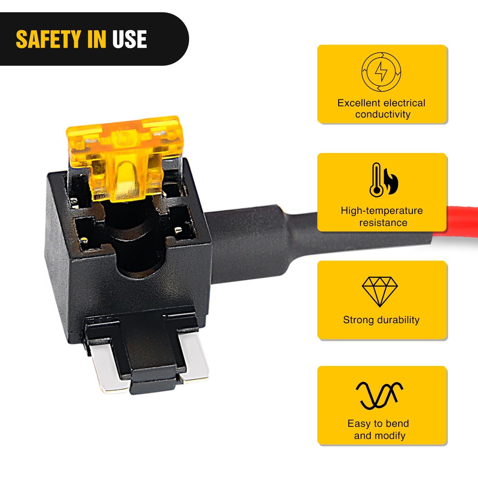 Foto 5 pulgar | Adaptador Fuse Tap Nilight 50038r De 12 V Con Fusible De Hoja De 5 A, Paquete De 10 - Venta Internacional.