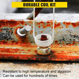 Foto 3 | Kit De Bobina Calefactora Por Inducción Vevor, 8 Piezas Con Longitudes Variables - Venta Internacional.