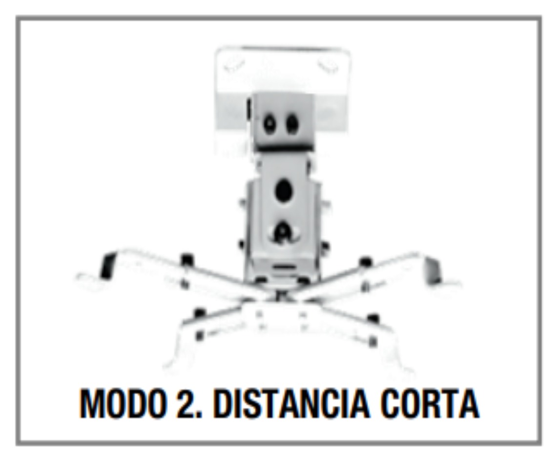 Foto 3 | Soporte de Techo MASTER ELECTRONICOS Ho-brproy1 color Blanco para Proyector