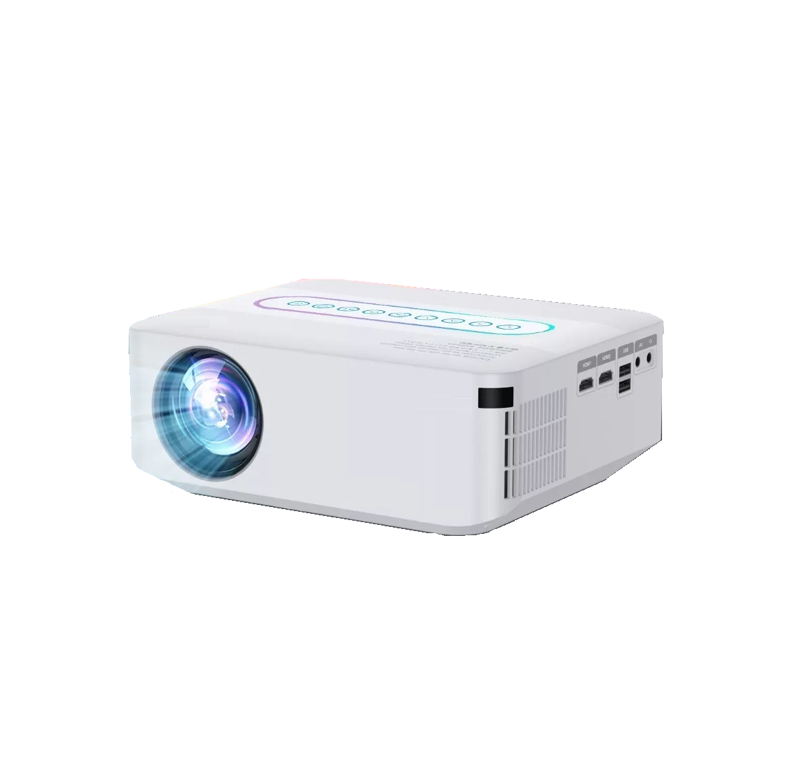 Foto 2 pulgar | Proyector LED Eo Safe Imports Esi-2580 Android HD 1080p 8000 lumenes color Blanco